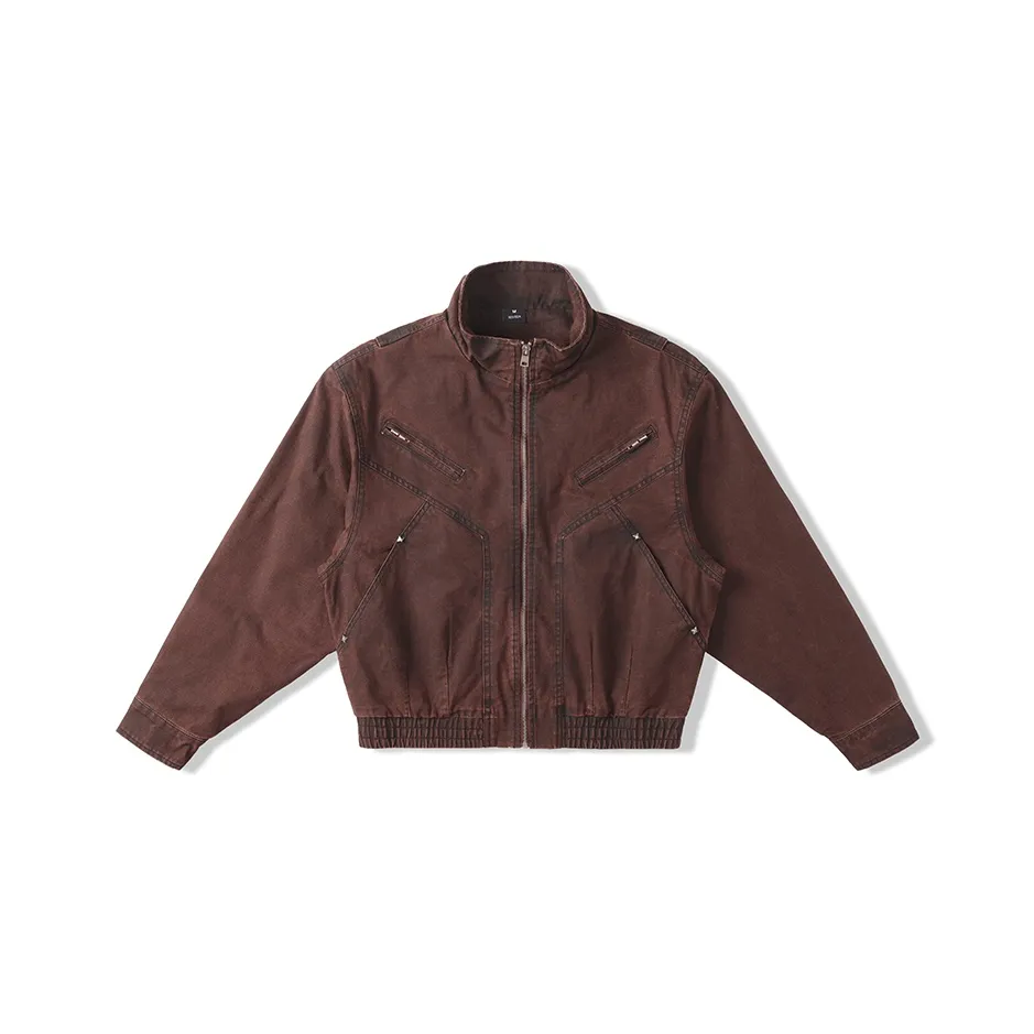 AGBG Бордовый Красный Унисекс Куртки