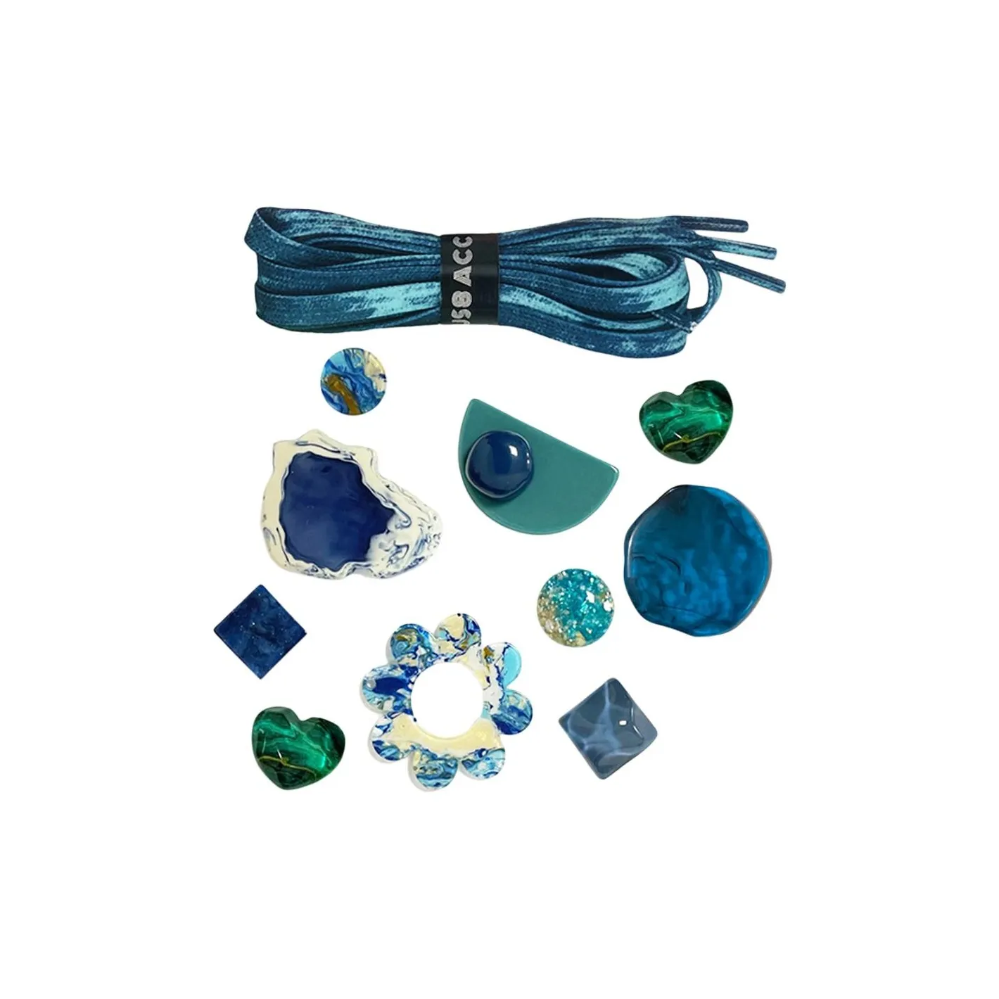 US8ACC Смола Обувь Пряжка Унисекс