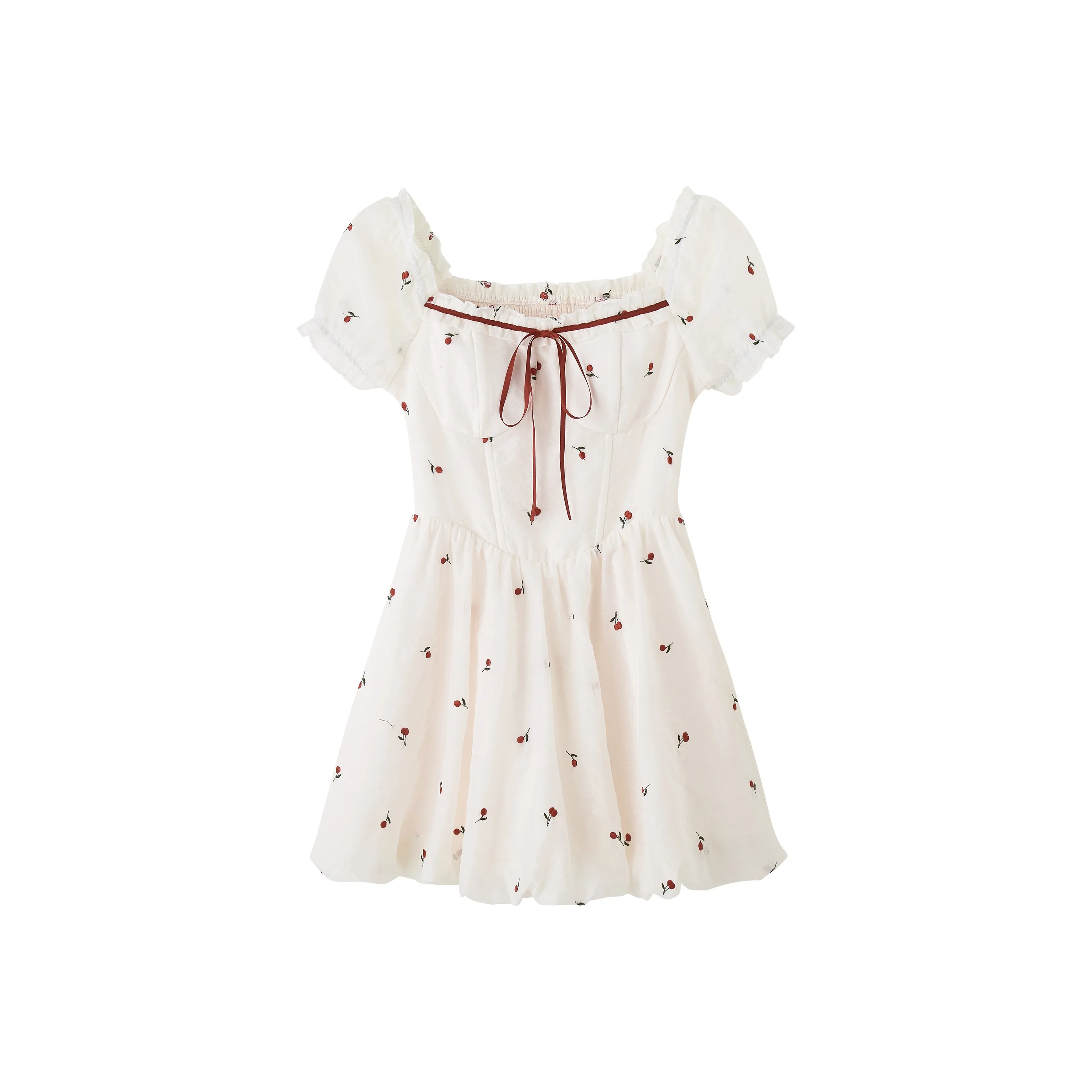 FABRIC PIG Короткий рукав платье женское