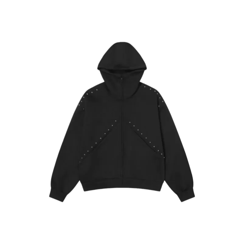 NRXX Мужская одежда Американский худи пальто свободного кроя дизайн повседневный молния кардиган мужской