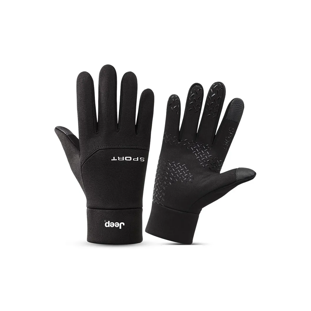 JEEP Флисовые утепленные теплые перчатки для мужчин