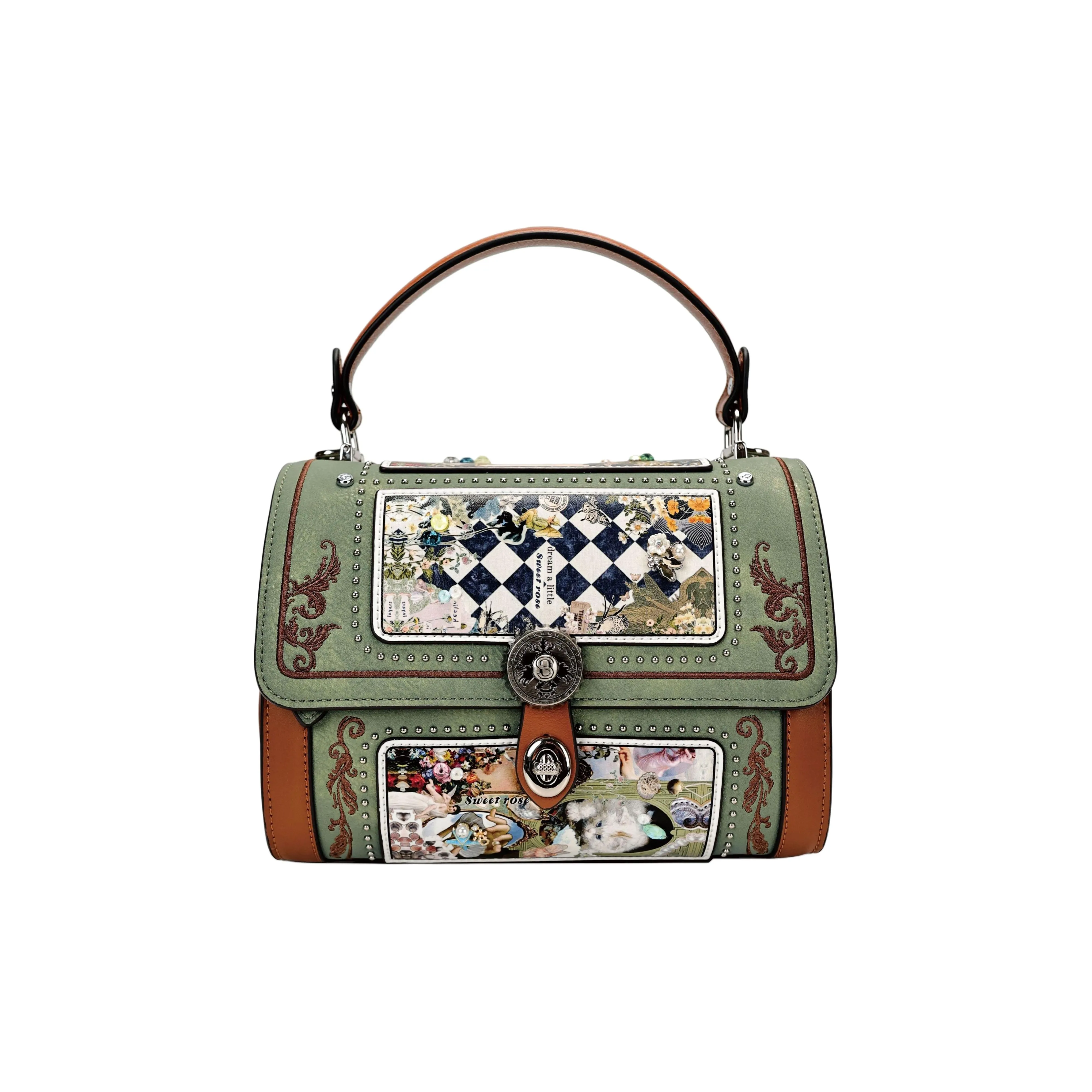 Anthracene Сумка через плечо из микрофибры сумка обычная женская многоцветная