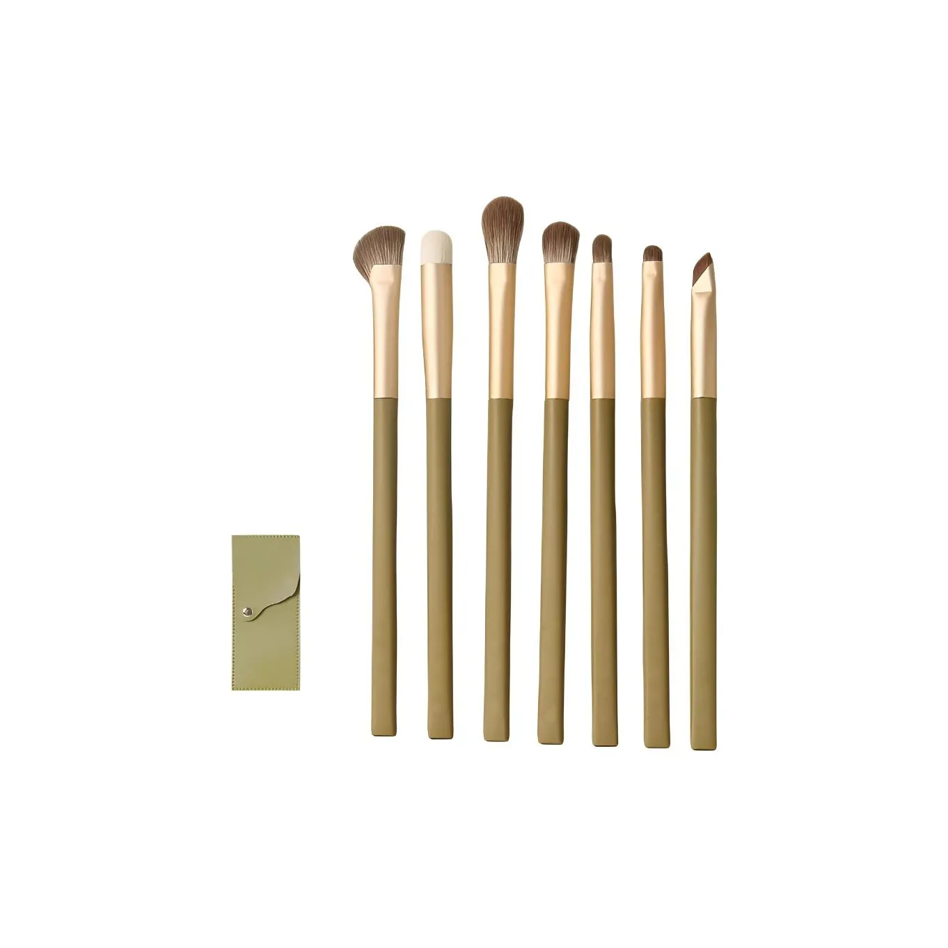 TLXT Авокадо Кисти для макияжа 7 шт Глаза Щетка Наборы одежды Новичок Портативный Мягкие Кисти с мягким волосом для макияжа