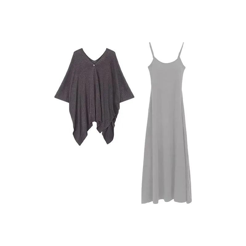 COVT Платье-камзол + Шаль Женские Комплекты с Юбкой