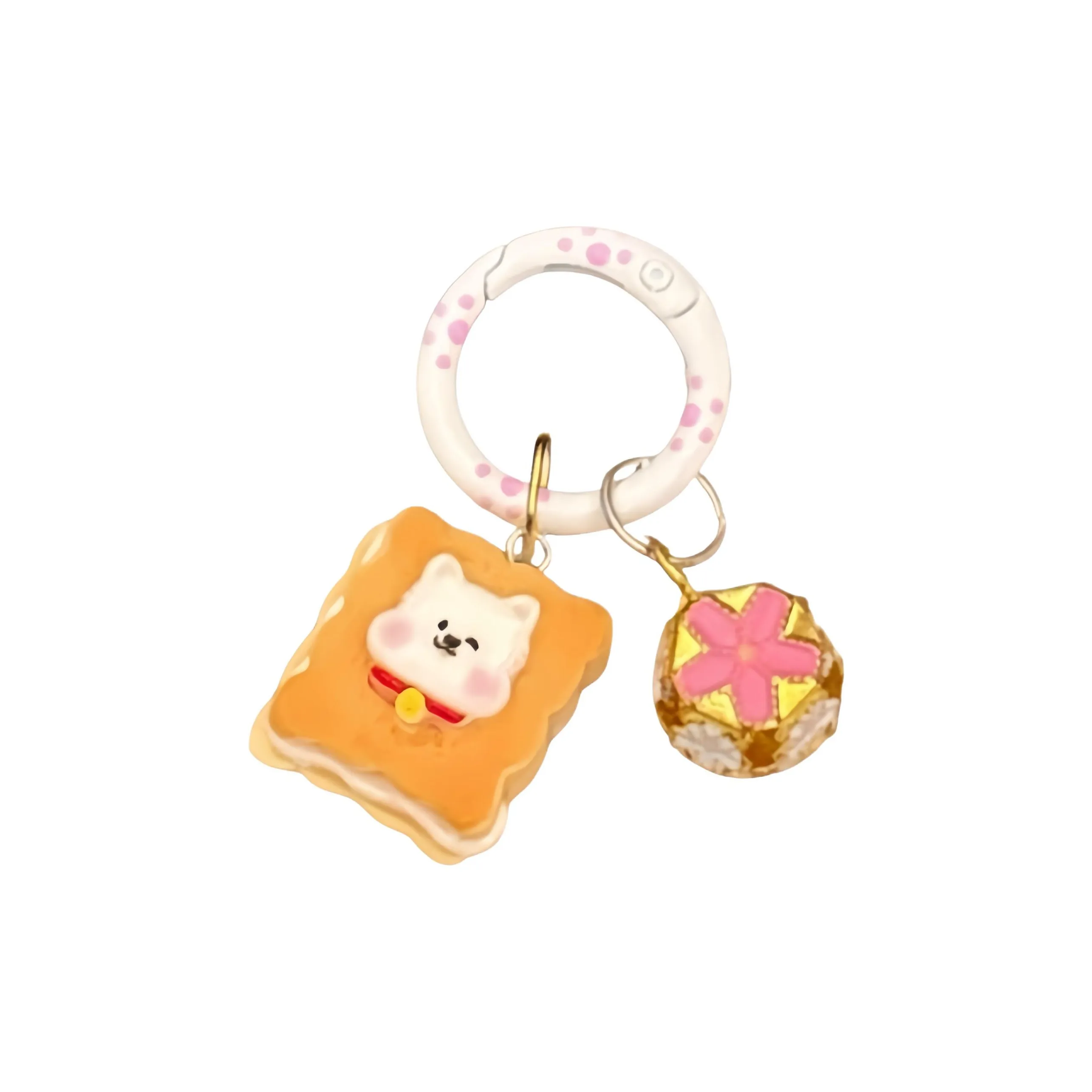 LOGISTAR Kitten Puppy Bell Charm Healing Creative Toy