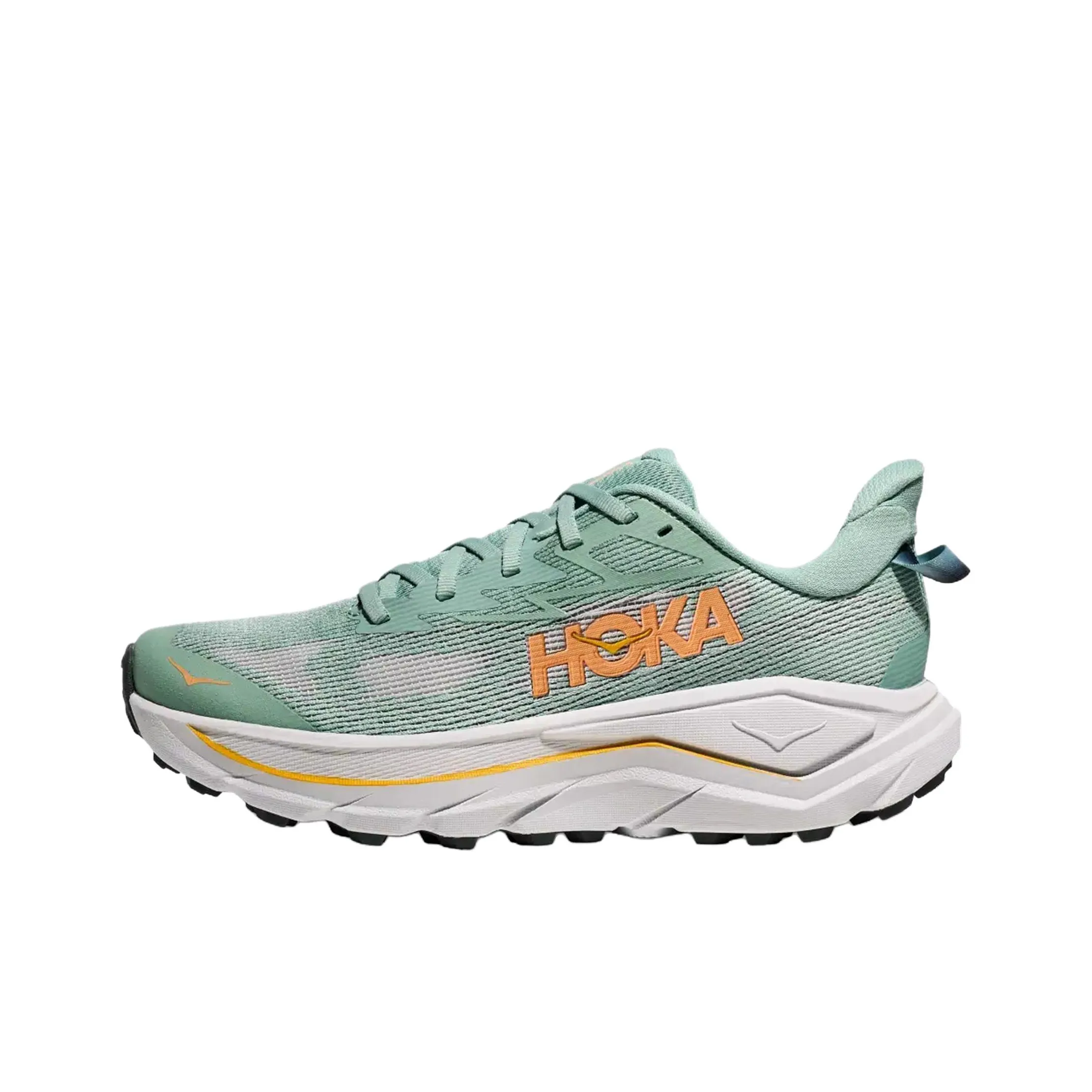 HOKA ONE ONE Challenger 8 Дышащие Беговые Кроссовки Женские Зеленые