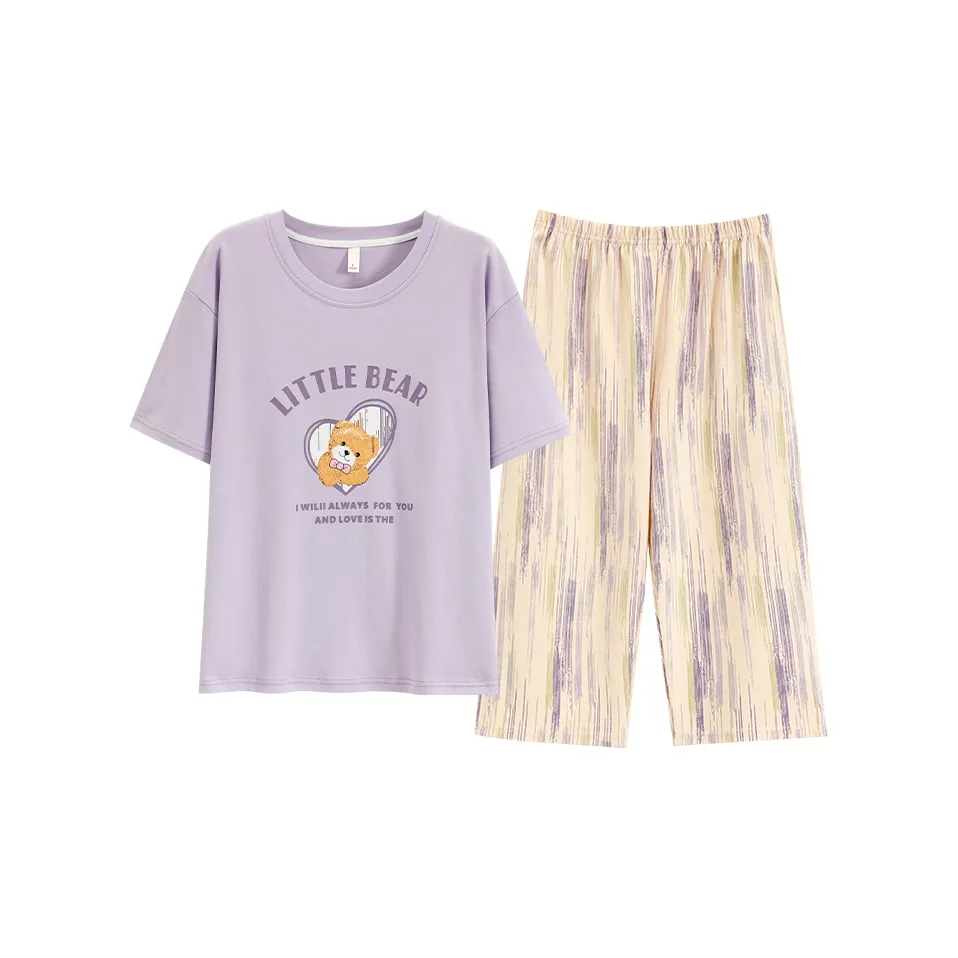 MADALLO Фиолетовый Женские Пижамные Комплекты