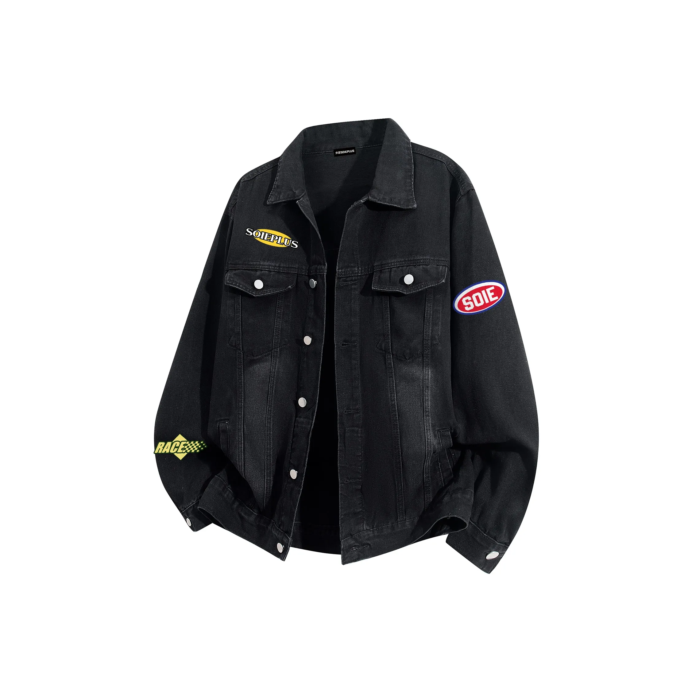 SOIE Унисекс Джинсовые куртки