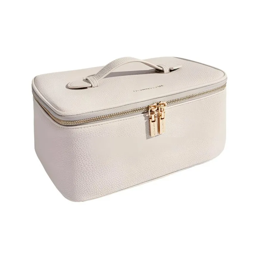 SMVP PU кожа Портативный Квадратный Косметичка Большая Портативная Путешественная Сумка с Встроенным Отдыхом