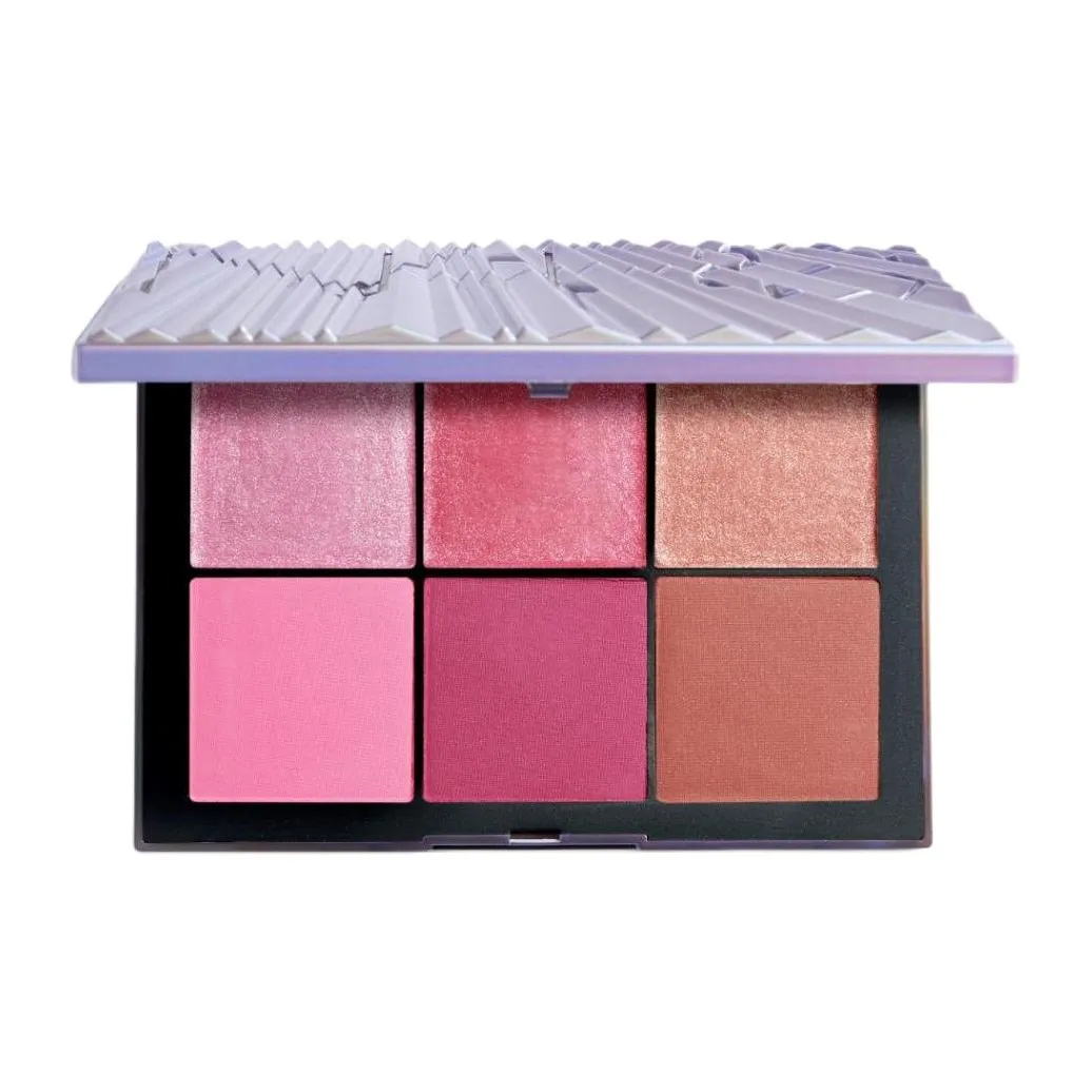 NARS 2025 Рождество Ограниченная серия 6 цветов Румяна Палетка Румяна Хайлайтер Контуринг Естественный