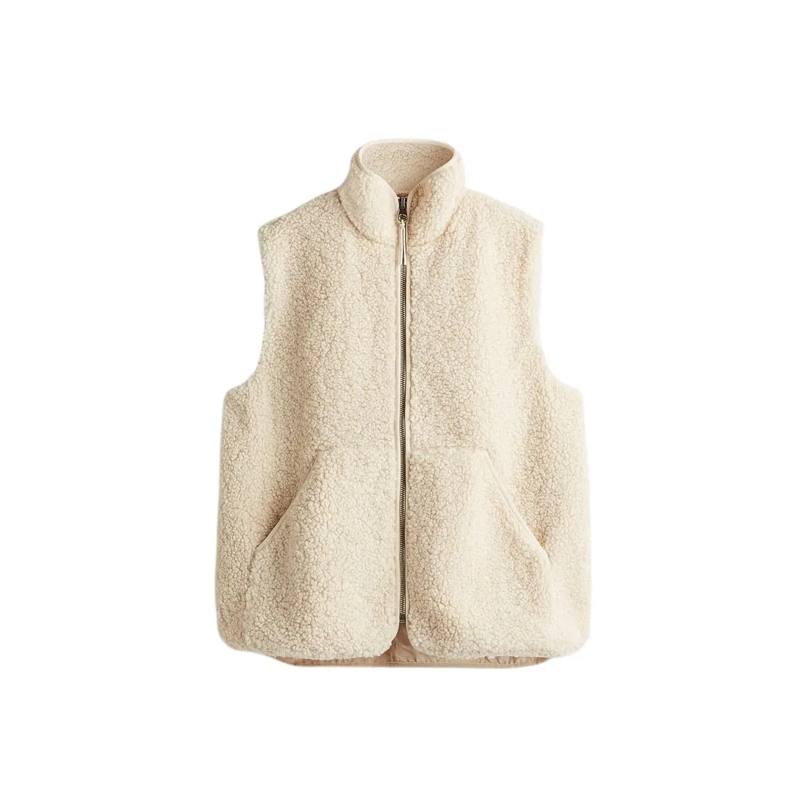 H M Светлый Бежевый Женские Жилеты