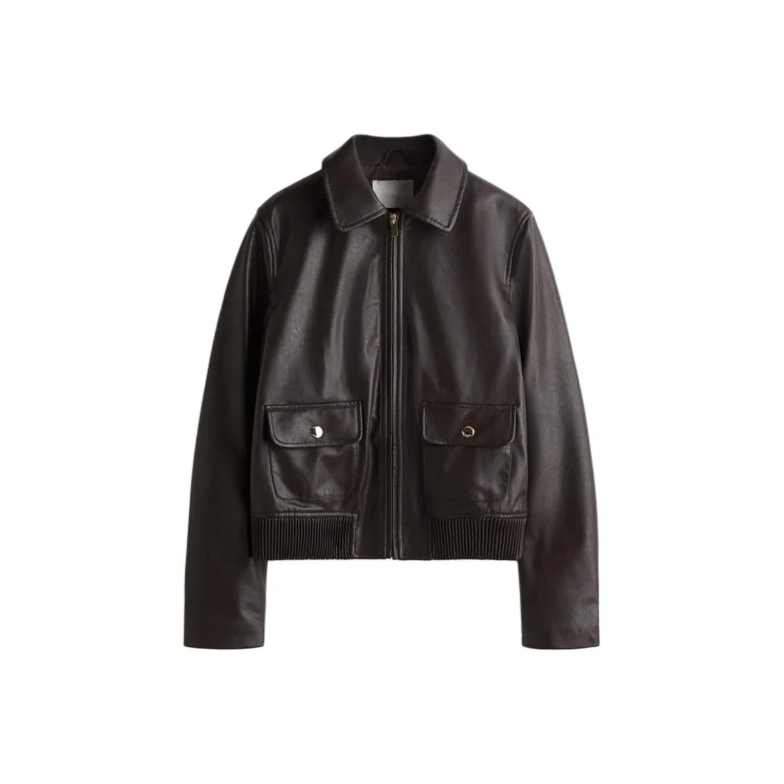 H M Темно-коричневые женские куртки