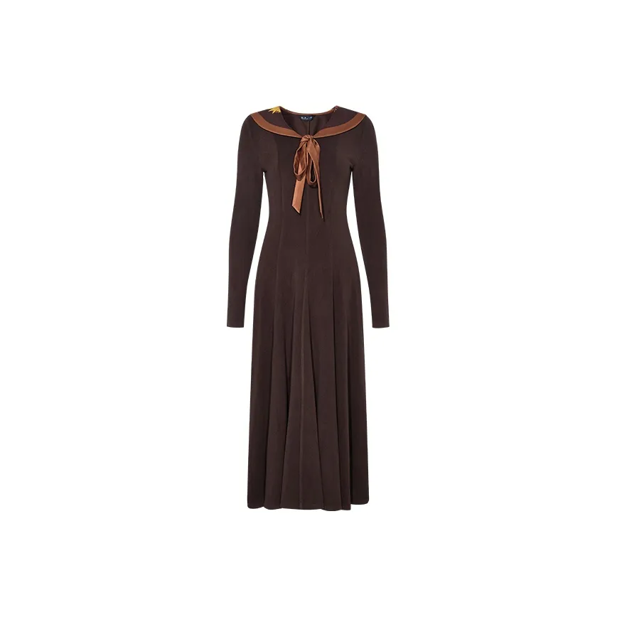 Two Or Three Things Длинное платье с длинными рукавами женское