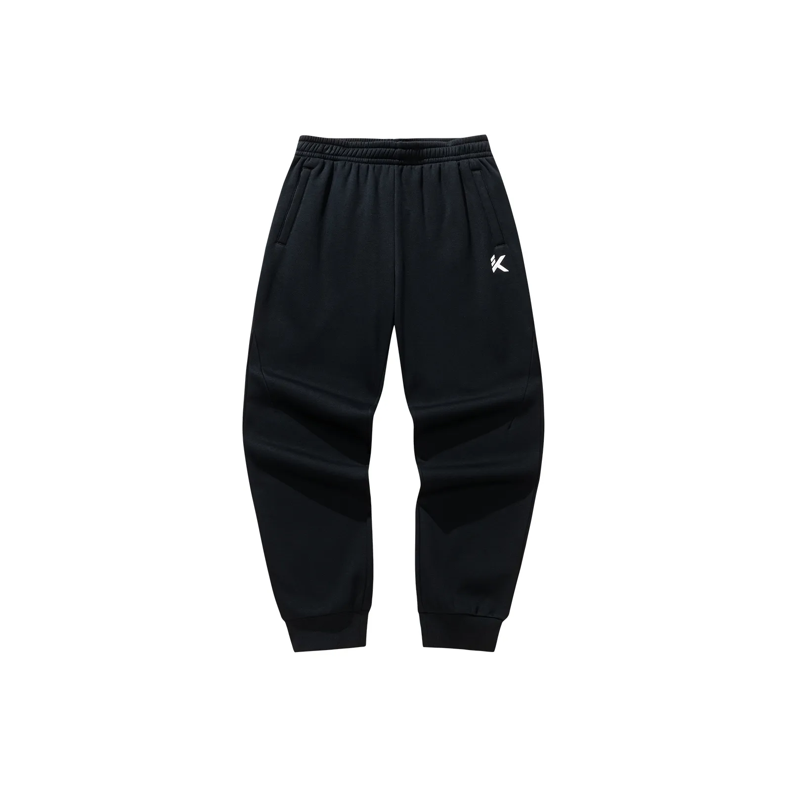 ANTA Вязаные тренировочные брюки мужской основной черный