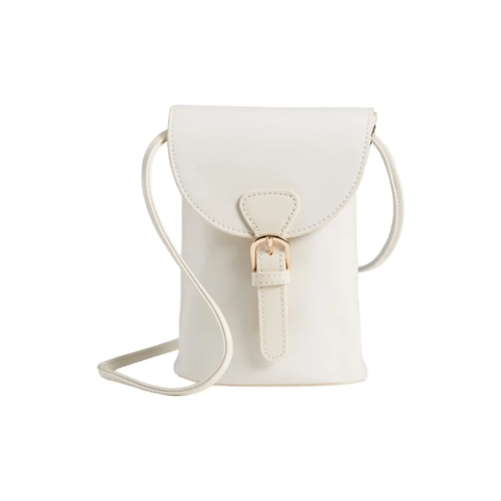 PAUL FRANK Синтетическая кожа Минималистский стиль мода Сумка через плечо Стандартная Женская Экрю Карамельный коричневый