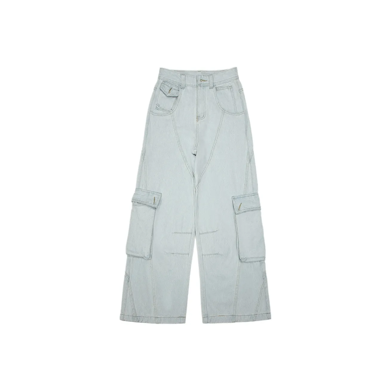 Vine Color Светло-Синие Женские Джинсы