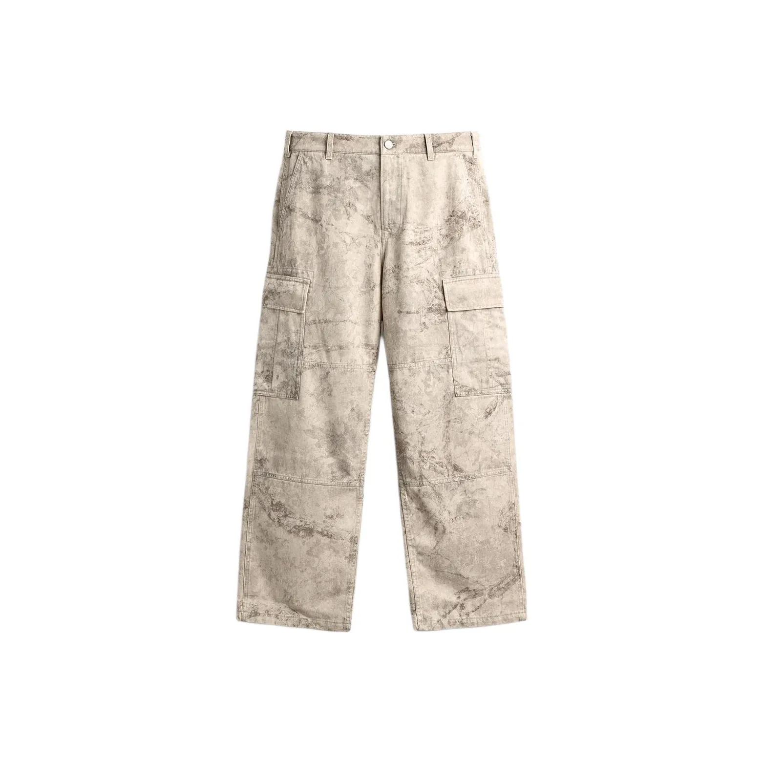 ZARA Gray Мужские Карго Брюки