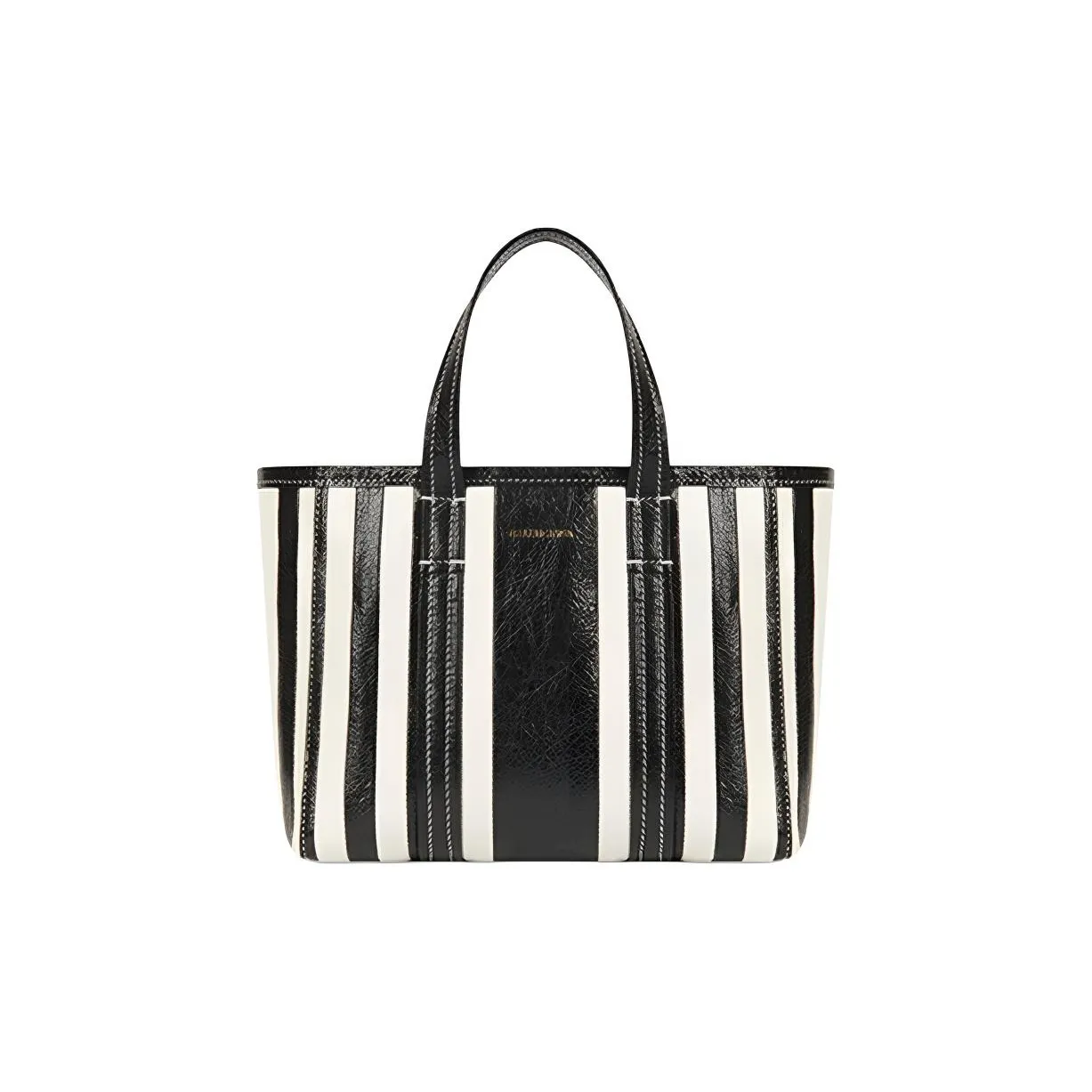 Balenciaga Sheepskin Tote Bag, Shopping Bag, Handbag, Crossbody Bag Women's Black White
