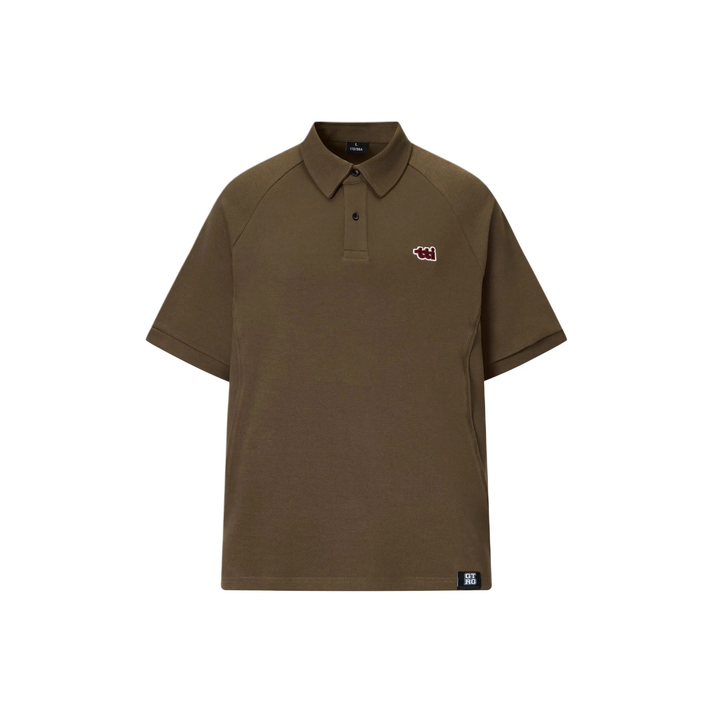 GTRG Polo Shirts Unisex Dark Brown