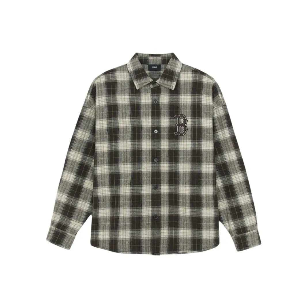 MLB Boston Red Sox Коричневые Мужские Рубашки