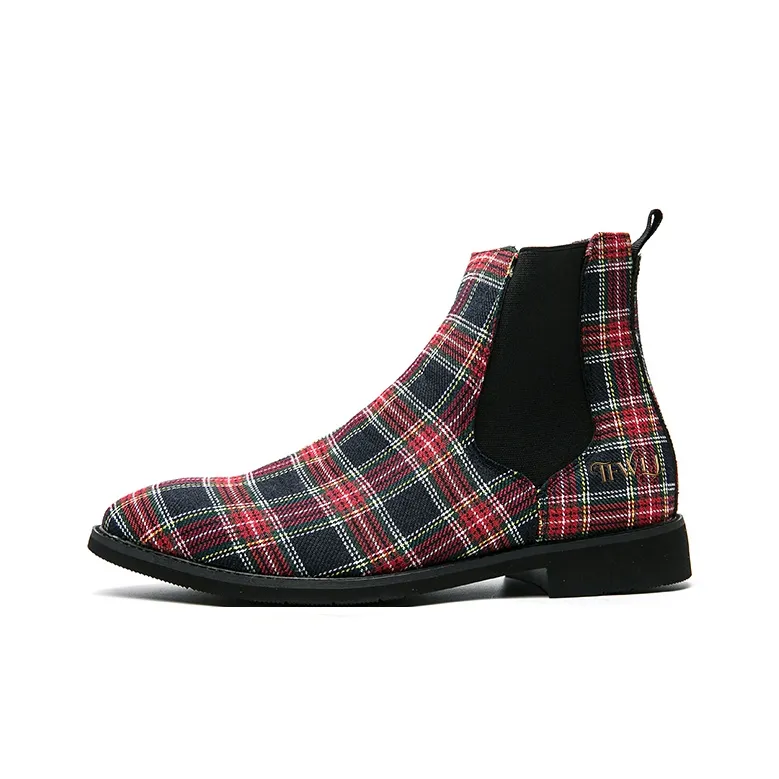 TFWLJ Ботильоны Красный Черный Унисекс