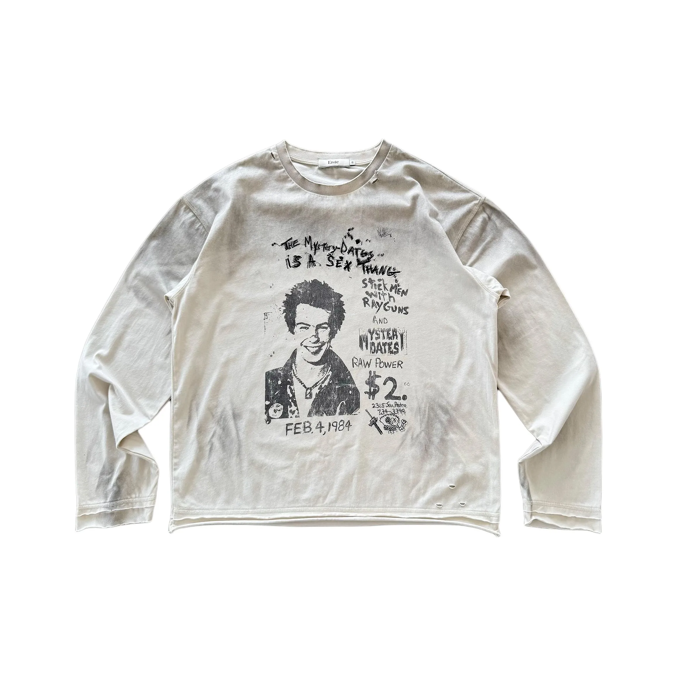 EROLE Экрю Унисекс T-рубашки