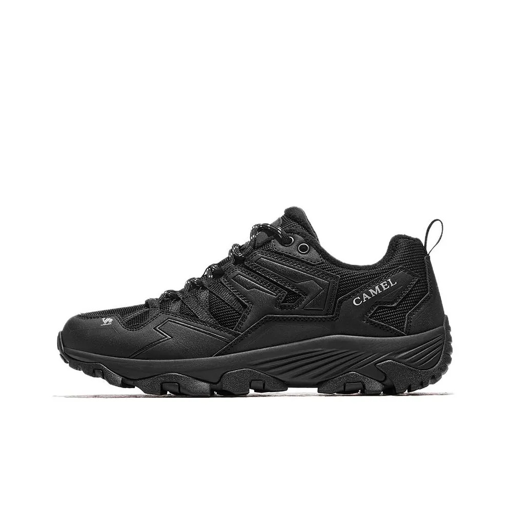 CAMEL Kunlun Mountain 2.0 Low-Top Outdoor Shoes Men's Phantom Black