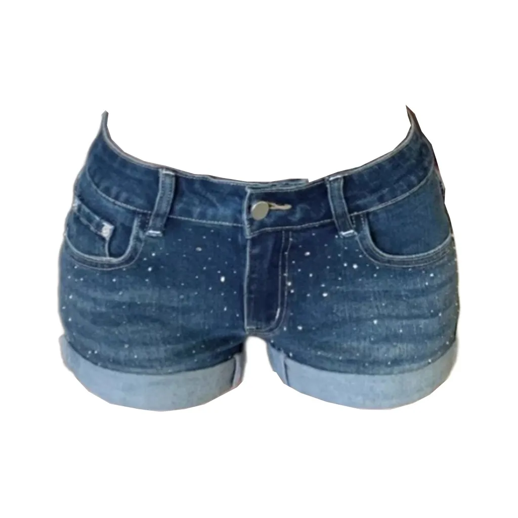 XDFM Винтажные синие женские джинсовые шорты
