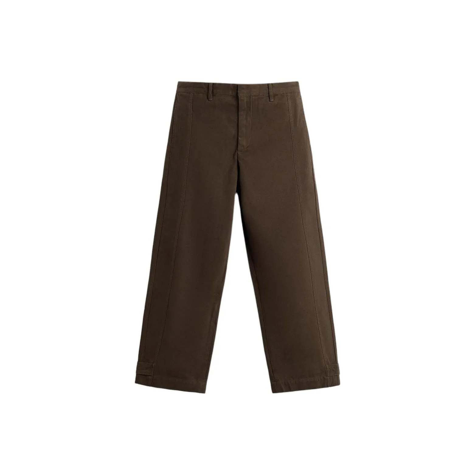 ZARA Коричневый Мужской Повседневный Брюки