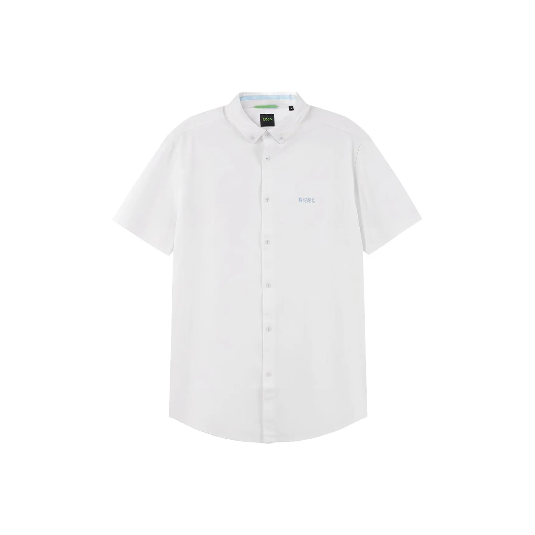 Hugo Boss Короткий рукав рубашка мужская белая