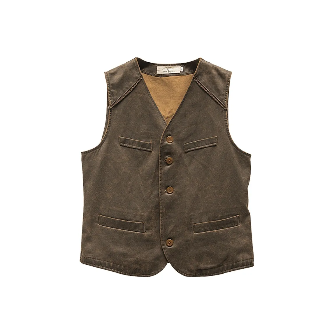 SOARIN YUPPIE Amekaji MULTI Pocket Casual Tank Top Pony Vest Men's