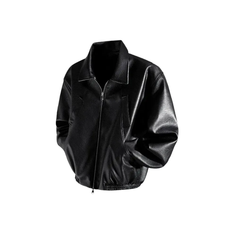ZIRUNGE Унисекс Кожаные куртки