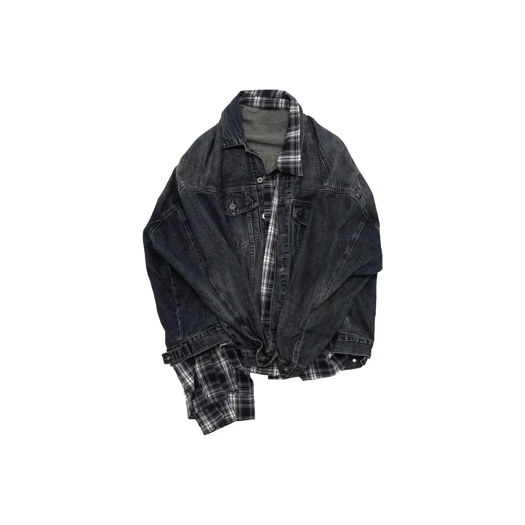 PEA Синий Унисекс Куртки