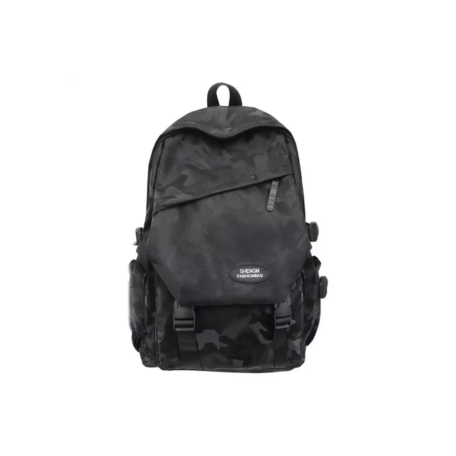 HCXK Кожа Мембрана Камуфляж Рюкзак Стандартный Унисекс Многоцветный