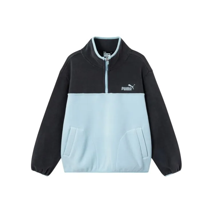 PUMA Синие Серые Тон Толстовки для Детей