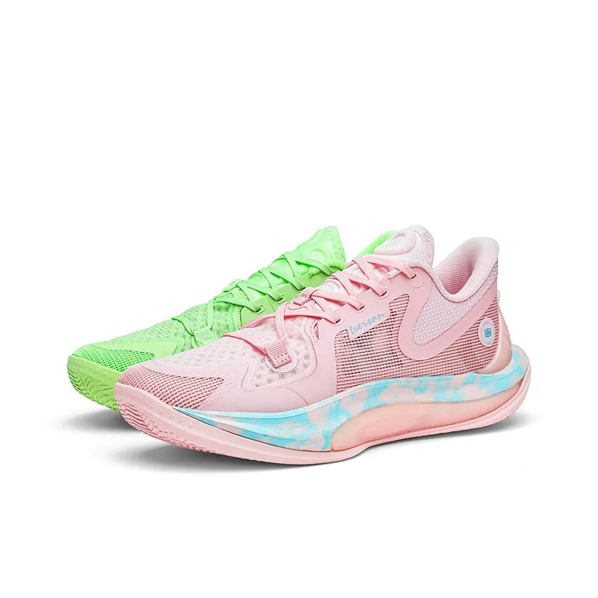 Айверсон Slip-Resistant Abrasion-Resistant Легкий Низкий Топ Баскетбольные Кроссовки Унисекс