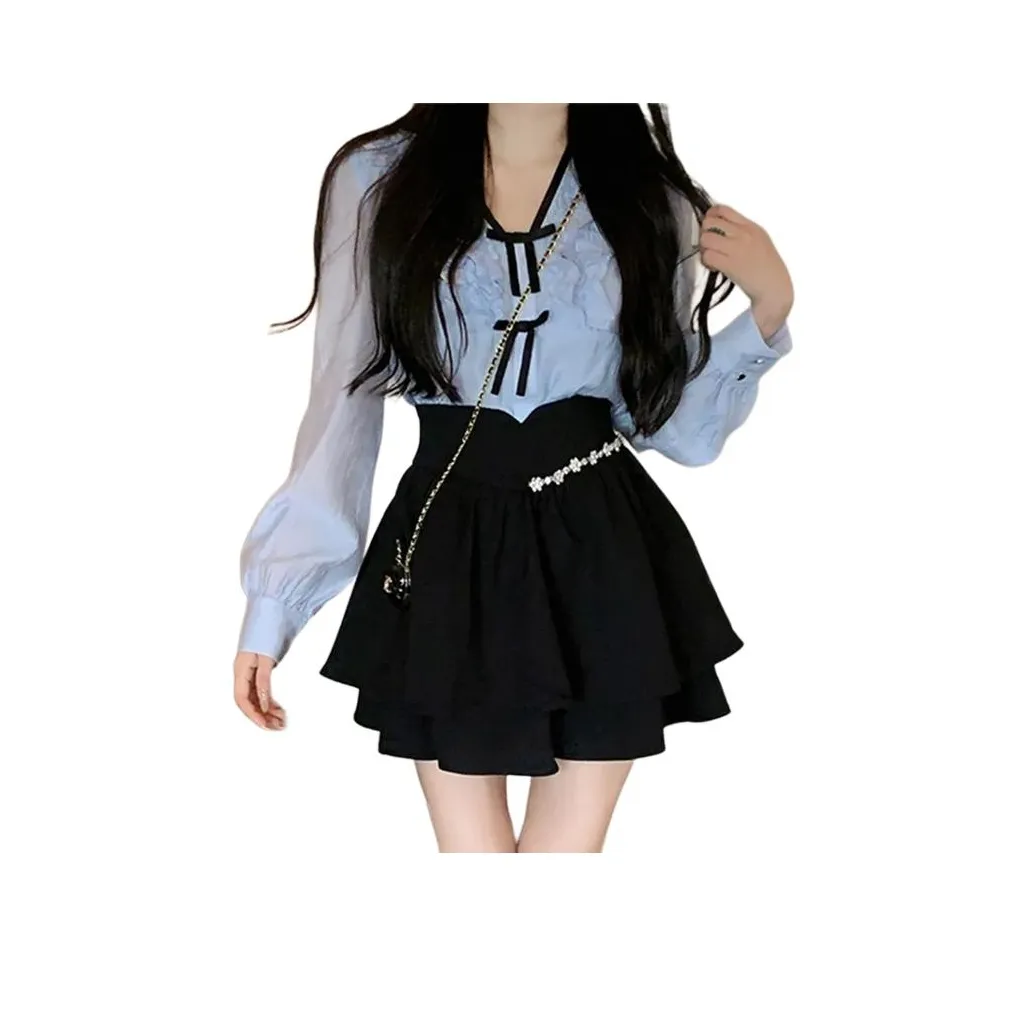 BVODE Длинное платье с длинными рукавами женское