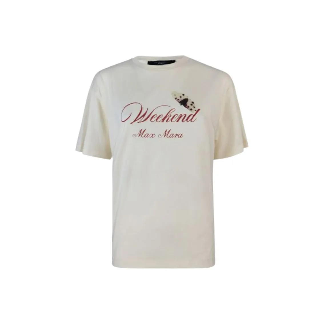 WEEKEND MaxMara T-рубашка Женская Бежевая