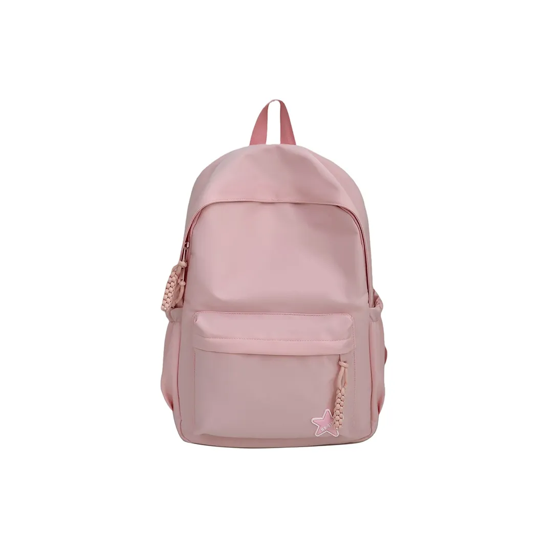 Single Warehouse Нейлон Рюкзак Стандартный Женский Розовый Синий Желтый Зеленый Черный