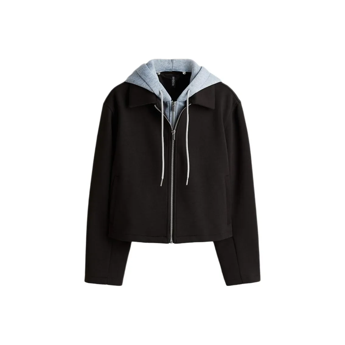 H M Темно-коричневый Смешанный серый Женские куртки