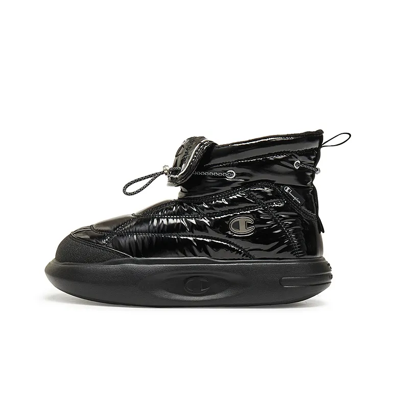 Champion Короткие Сноубутсы Женские Черный Серебристый Белый