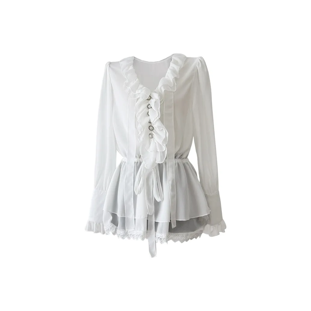 Icicofficial Белые Женские Рубашки