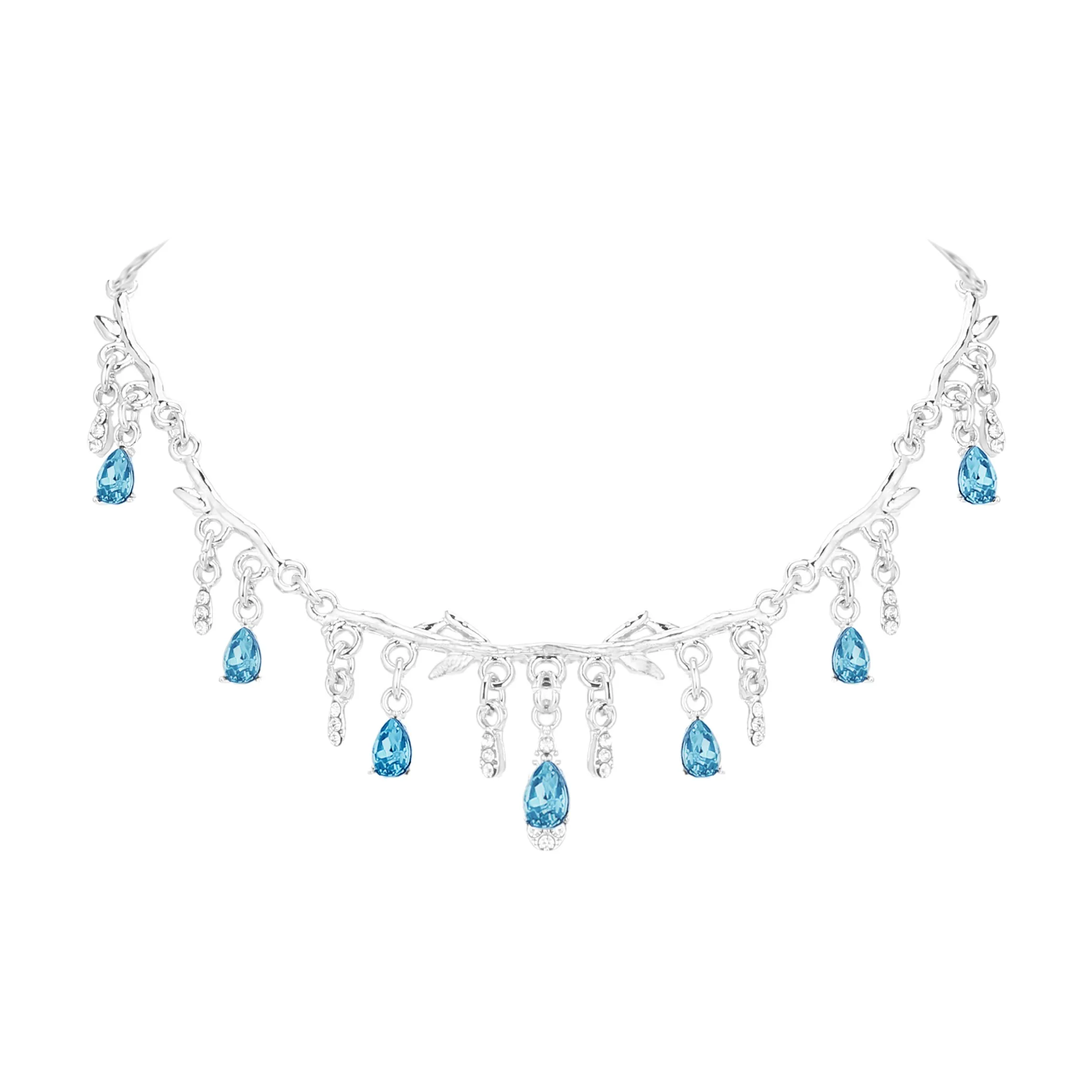 YOUWEI Циркон Сладкий стиль Девичий Модный Универсальный Ожерелье с цепочкой на ключицу Курортный стиль Дизайн Женские