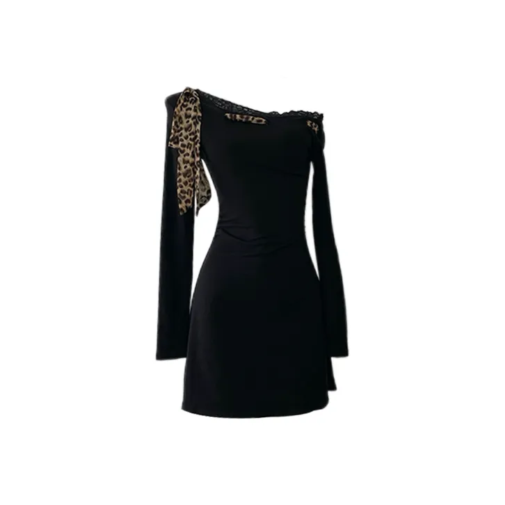 Udon House Длинное платье с длинными рукавами женское