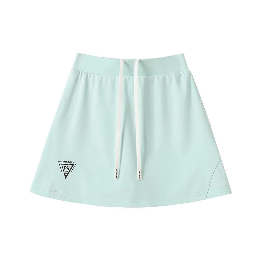 P.R IND Повседневные короткие юбки женские Озерный синий