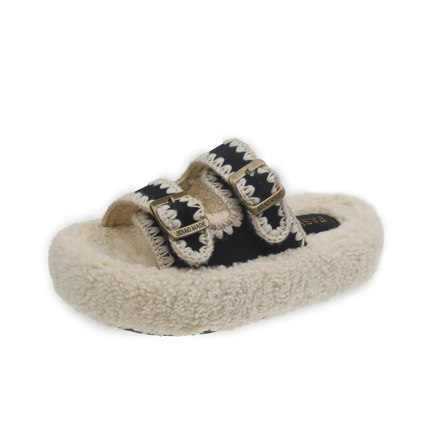 Puppytown Резиновый Платформа Birkenstock Стиль Позиционирование Тапочки Женские