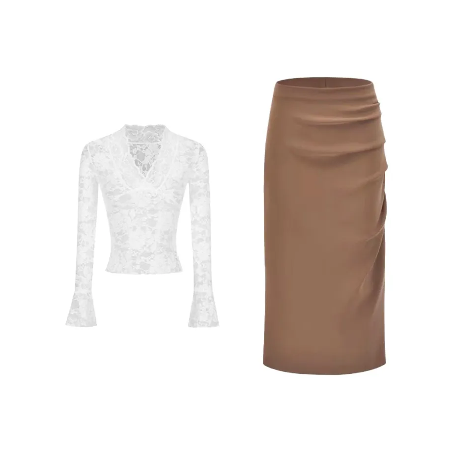 Aghr Женские Комплекты с Юбкой