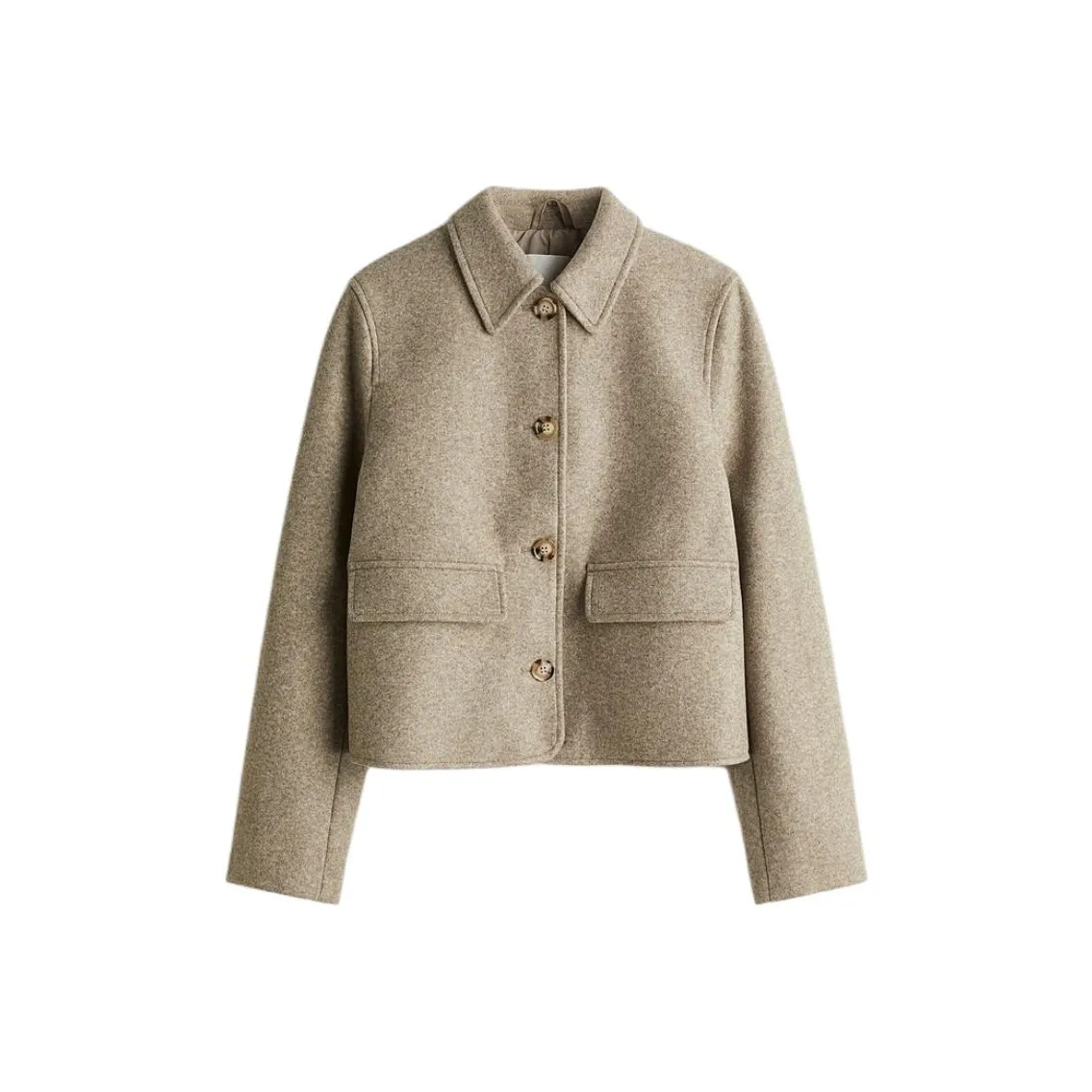 H M Бежевые Женские Куртки