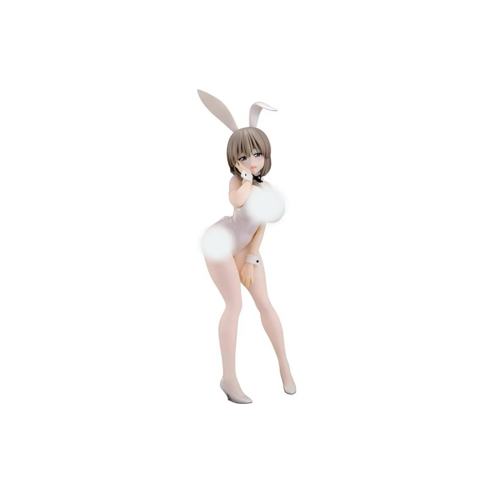 FURYU Uzaki Chan Wants To Play With BiCute Bunnies Uzaki Moon, Pearl White Ver. Bonus Gifts 29cm
