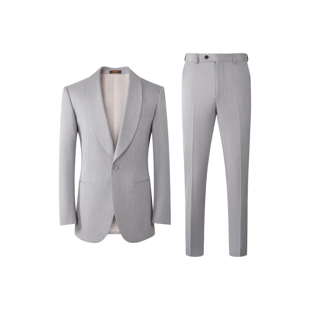 G· Mons Light Gray Men's Business Suits G· Mons Светло-серый Мужской Бизнес-костюм